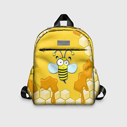 Детский рюкзак Веселая пчелка, цвет: 3D-принт