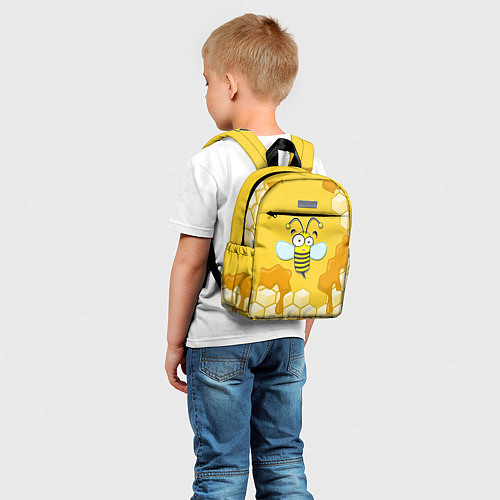 Детский рюкзак Веселая пчелка / 3D-принт – фото 5