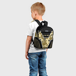 Детский рюкзак CS:GO Khaki Camo, цвет: 3D-принт — фото 2