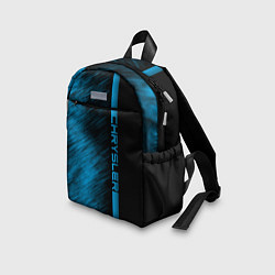 Детский рюкзак Chrysler синие полосы, цвет: 3D-принт — фото 2