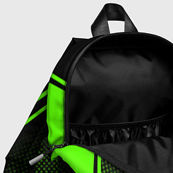 Детский рюкзак N7: Green Armor, цвет: 3D-принт — фото 2