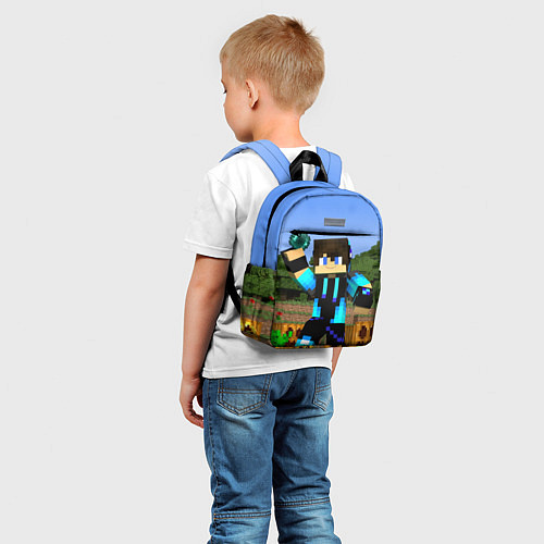 Детский рюкзак Бросок Жемчуга Края / 3D-принт – фото 5