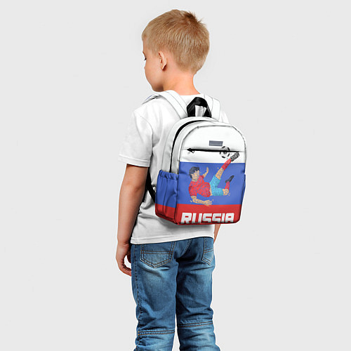 Детский рюкзак Russia Footballer / 3D-принт – фото 5