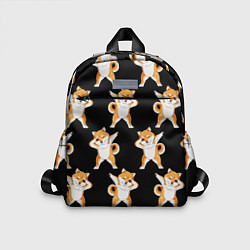 Детский рюкзак Foxes Dab, цвет: 3D-принт