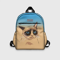 Детский рюкзак Grumpy cat, цвет: 3D-принт