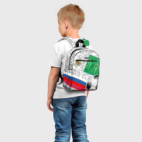 Детский рюкзак Русский футбол / 3D-принт – фото 5