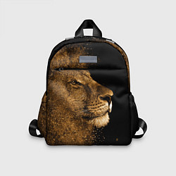 Детский рюкзак Песчаный лев, цвет: 3D-принт