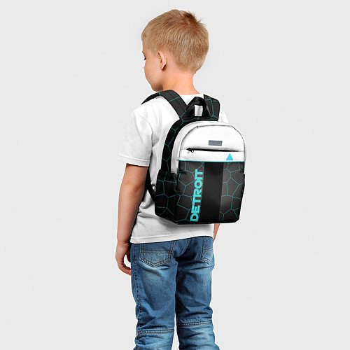 Детский рюкзак Detroit Human / 3D-принт – фото 5