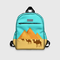Детский рюкзак Пирамиды Египта, цвет: 3D-принт