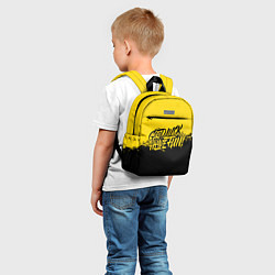 Детский рюкзак GLHF: Yellow Style, цвет: 3D-принт — фото 2