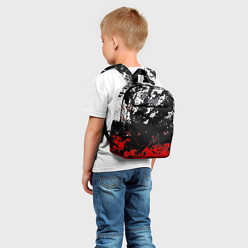Детский рюкзак Брызги красок / 3D-принт – фото 5