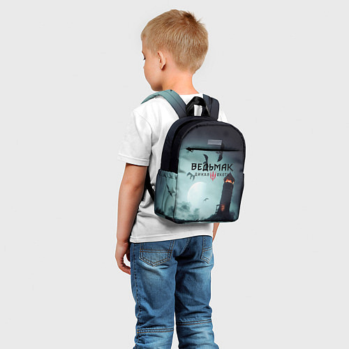 Детский рюкзак Ведьмак: Дикая охота / 3D-принт – фото 5
