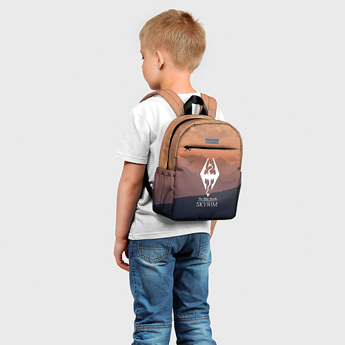 Детский рюкзак THE ELDER SCROLLS / 3D-принт – фото 5