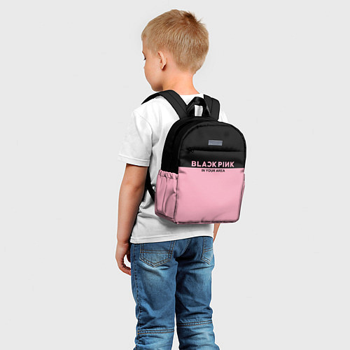 Детский рюкзак Black Pink: In Your Area / 3D-принт – фото 5