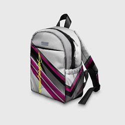 Детский рюкзак Cyberpunk 2077: Violet Style, цвет: 3D-принт — фото 2