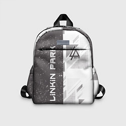 Детский рюкзак Linkin Park: Grey Form, цвет: 3D-принт