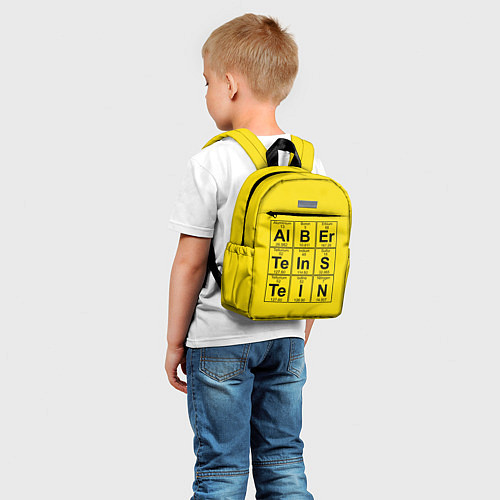 Детский рюкзак Альберт Эйнштейн / 3D-принт – фото 5