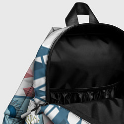 Детский рюкзак Нежная геометрия, цвет: 3D-принт — фото 2