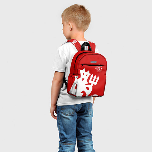 Детский рюкзак Манчестер Юнайтед / 3D-принт – фото 5