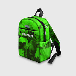 Детский рюкзак Minecraft: Green World, цвет: 3D-принт — фото 2