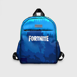Детский рюкзак Fortnite: Blue Forest, цвет: 3D-принт