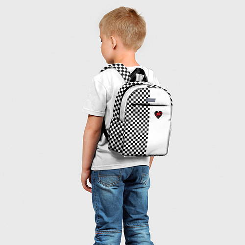 Детский рюкзак ФРЕНДЗОНА: Шахматы / 3D-принт – фото 5
