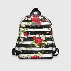 Детский рюкзак Розы и орхидеи, цвет: 3D-принт