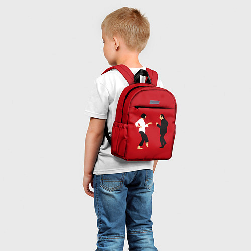 Детский рюкзак Криминальное чтиво / 3D-принт – фото 5