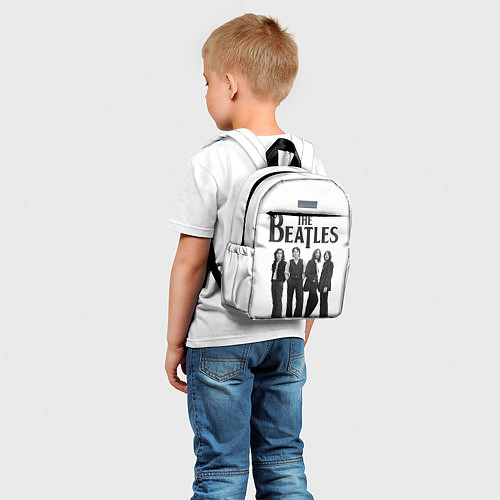 Детский рюкзак The Beatles: White Side / 3D-принт – фото 5