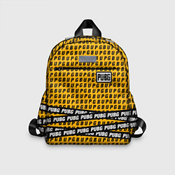 Детский рюкзак PUBG Life: Yellow Style, цвет: 3D-принт
