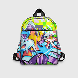 Детский рюкзак Неоновая кислота, цвет: 3D-принт