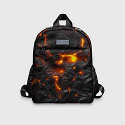 Детский рюкзак Кипящая лава, цвет: 3D-принт