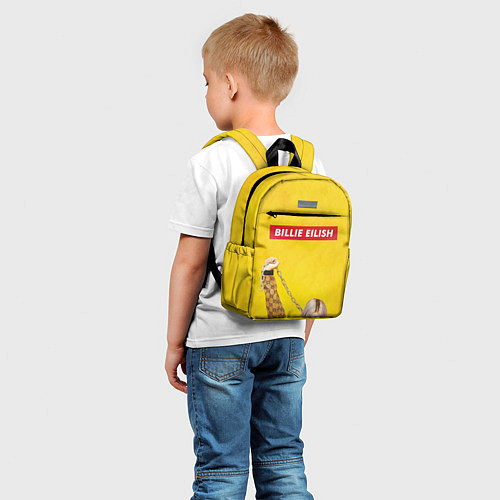 Детский рюкзак Billie Eilish / 3D-принт – фото 5