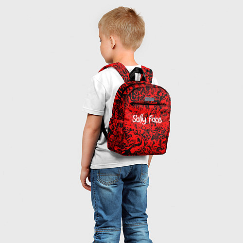 Детский рюкзак Sally Face: Red Bloody / 3D-принт – фото 5