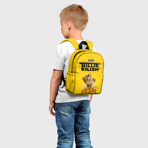 Детский рюкзак Billie Eilish: Lovely / 3D-принт – фото 5