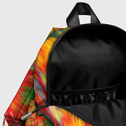 Детский рюкзак Абстракция разноцветная и яркая, цвет: 3D-принт — фото 2