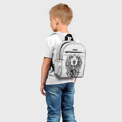 Детский рюкзак Кокер спаниель / 3D-принт – фото 5