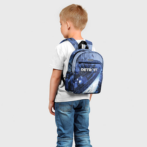 Детский рюкзак Detroit: Become Human / 3D-принт – фото 5