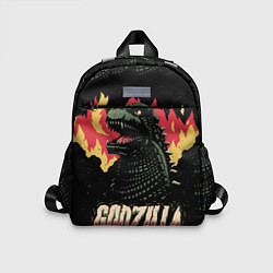 Детский рюкзак Flame Godzilla, цвет: 3D-принт