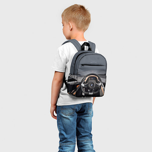 Детский рюкзак BMW - salon / 3D-принт – фото 5