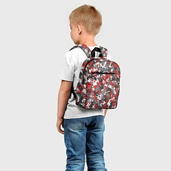 Детский рюкзак Камуфляж с буквами F C S M, цвет: 3D-принт — фото 2