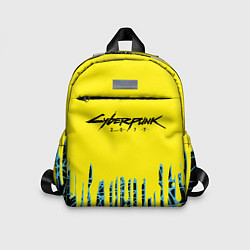 Детский рюкзак Cyberpunk 2077: Yellow Style, цвет: 3D-принт
