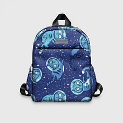 Детский рюкзак Кот Космонавт, цвет: 3D-принт