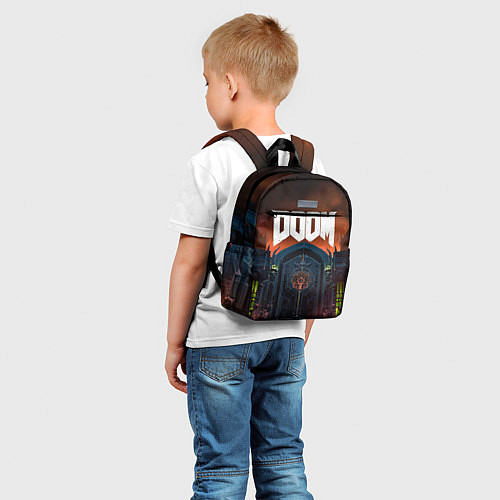 Детский рюкзак DOOM - Hellgate / 3D-принт – фото 5