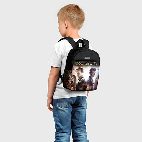 Детский рюкзак Доктор Кто / 3D-принт – фото 5