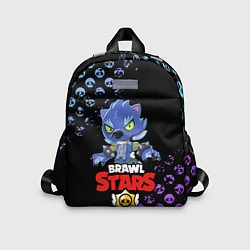Детский рюкзак BRAWL STARS ОБОРОТЕНЬ LEON, цвет: 3D-принт