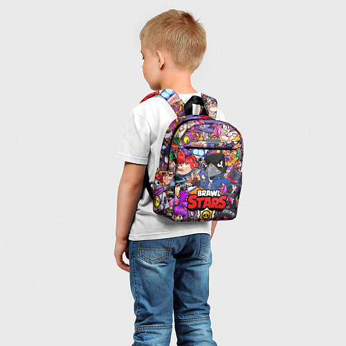 Детский рюкзак BRAWL STARS CROW / 3D-принт – фото 5