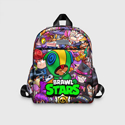 Детский рюкзак BRAWL STARS LEON, цвет: 3D-принт