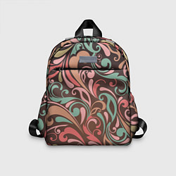 Детский рюкзак Узор хохломы, цвет: 3D-принт