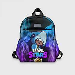 Детский рюкзак Brawl Stars LEON SHARK, цвет: 3D-принт